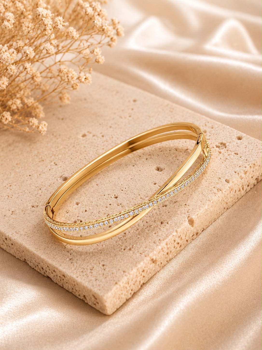 Pulsera Infinito Dorado