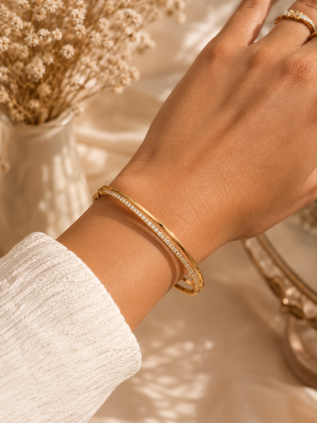 Pulsera Infinito Dorado